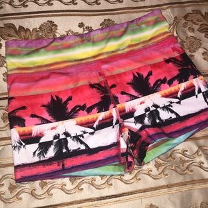 Palm Tree Bathing Suit Shorts